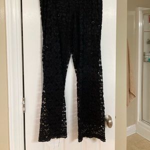 Sandra Darren Lined Lace Pant